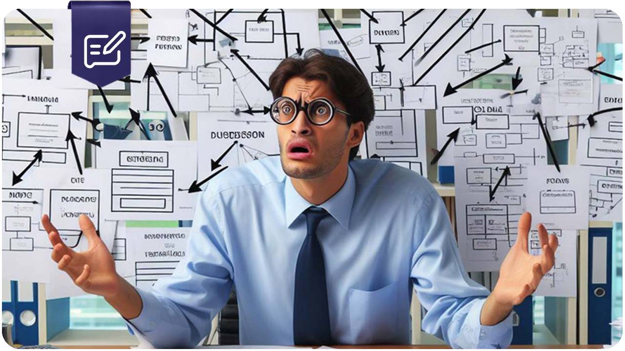 معایب فلوچارت؛ چرا مدیران حرفه‌ای از فلوچارت استفاده نمی‌کنند؟