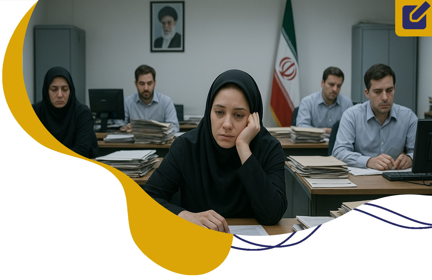 مشکلات موجود در ادارات دولتی