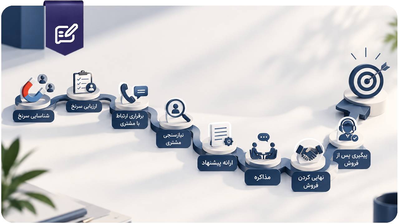 کلینیک کسب و کار رستا 36 فرایند فروش چیست؟